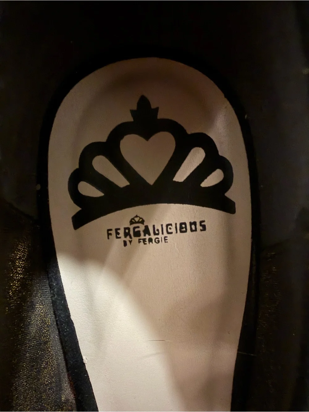 Fergalicious Black Pointed Toe Suede Pumps